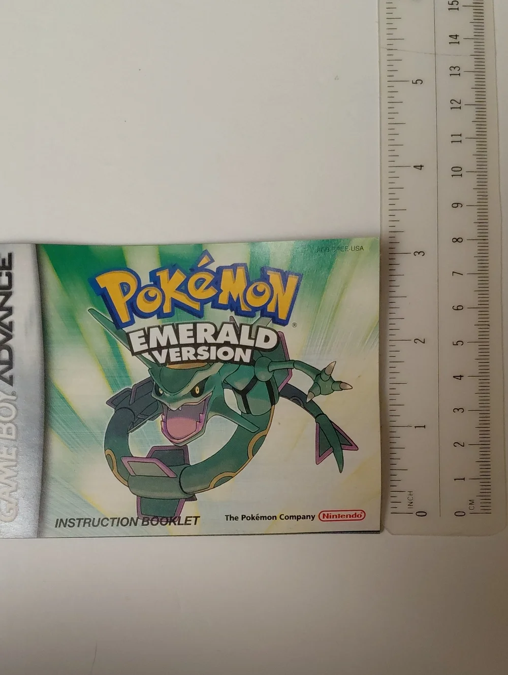 Pokemon - Emerald Version Instruction Booklet